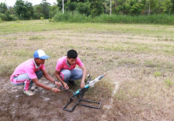 การแข่งขันจรวดขวดน้ำ ระดับมัธยมศึกษาปีที่ 4-6