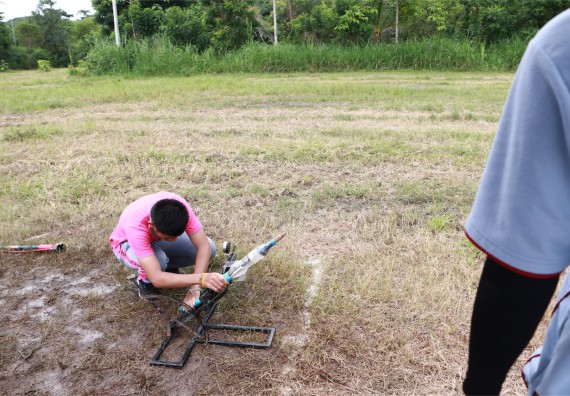 การแข่งขันจรวดขวดน้ำ ระดับมัธยมศึกษาปีที่ 4-6