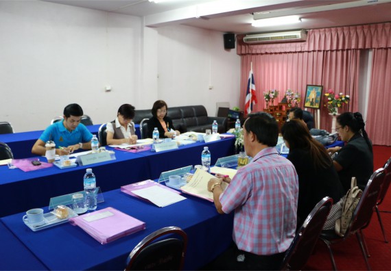 คณะวิทยาศาสตร์และเทคโนโลยี จัดการประชุมคณะกรรมการประจำคณะวิทยาศาสตร์และเทคโนโลยี ครั้งที่ 2 / 2559