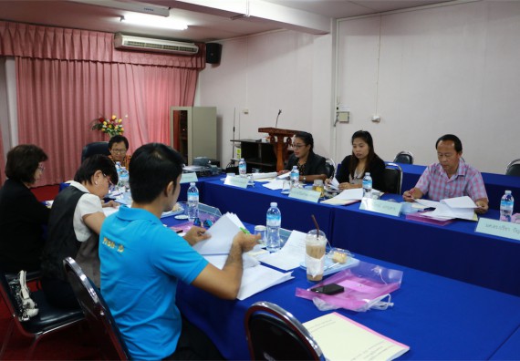 คณะวิทยาศาสตร์และเทคโนโลยี จัดการประชุมคณะกรรมการประจำคณะวิทยาศาสตร์และเทคโนโลยี ครั้งที่ 2 / 2559