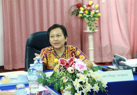 คณะวิทยาศาสตร์และเทคโนโลยี จัดการประชุมคณะกรรมการประจำคณะวิทยาศาสตร์และเทคโนโลยี ครั้งที่ 2 / 2559