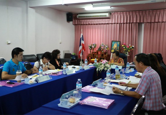 คณะวิทยาศาสตร์และเทคโนโลยี จัดการประชุมคณะกรรมการประจำคณะวิทยาศาสตร์และเทคโนโลยี ครั้งที่ 2 / 2559