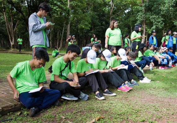 คณะวิทยาศาสตร์และเทคโนโลยีเข้าร่วมโครงการศึกษาเส้นทางท่องเที่ยวเชิงอนุรักษ์ธรรมชาติและศิลปกรรมมรดกโลกจังหวัดกำแพงเพชร