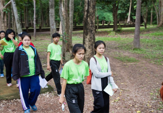 คณะวิทยาศาสตร์และเทคโนโลยีเข้าร่วมโครงการศึกษาเส้นทางท่องเที่ยวเชิงอนุรักษ์ธรรมชาติและศิลปกรรมมรดกโลกจังหวัดกำแพงเพชร