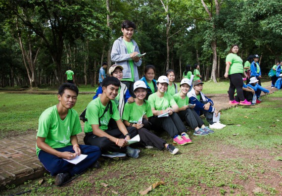 คณะวิทยาศาสตร์และเทคโนโลยีเข้าร่วมโครงการศึกษาเส้นทางท่องเที่ยวเชิงอนุรักษ์ธรรมชาติและศิลปกรรมมรดกโลกจังหวัดกำแพงเพชร