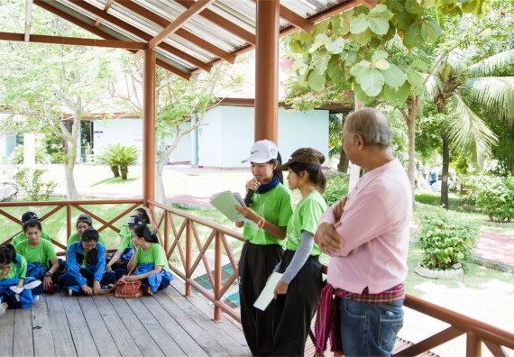คณะวิทยาศาสตร์และเทคโนโลยีเข้าร่วมโครงการศึกษาเส้นทางท่องเที่ยวเชิงอนุรักษ์ธรรมชาติและศิลปกรรมมรดกโลกจังหวัดกำแพงเพชร