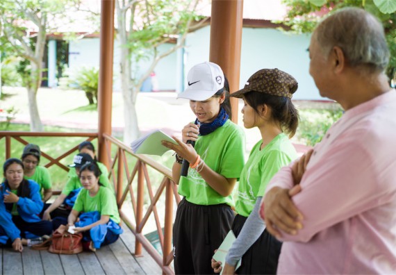 คณะวิทยาศาสตร์และเทคโนโลยีเข้าร่วมโครงการศึกษาเส้นทางท่องเที่ยวเชิงอนุรักษ์ธรรมชาติและศิลปกรรมมรดกโลกจังหวัดกำแพงเพชร