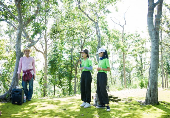 คณะวิทยาศาสตร์และเทคโนโลยีเข้าร่วมโครงการศึกษาเส้นทางท่องเที่ยวเชิงอนุรักษ์ธรรมชาติและศิลปกรรมมรดกโลกจังหวัดกำแพงเพชร