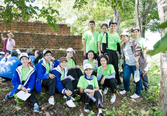 คณะวิทยาศาสตร์และเทคโนโลยีเข้าร่วมโครงการศึกษาเส้นทางท่องเที่ยวเชิงอนุรักษ์ธรรมชาติและศิลปกรรมมรดกโลกจังหวัดกำแพงเพชร