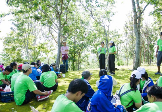 คณะวิทยาศาสตร์และเทคโนโลยีเข้าร่วมโครงการศึกษาเส้นทางท่องเที่ยวเชิงอนุรักษ์ธรรมชาติและศิลปกรรมมรดกโลกจังหวัดกำแพงเพชร