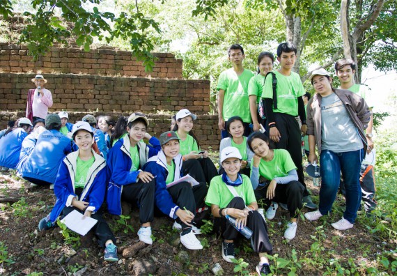 คณะวิทยาศาสตร์และเทคโนโลยีเข้าร่วมโครงการศึกษาเส้นทางท่องเที่ยวเชิงอนุรักษ์ธรรมชาติและศิลปกรรมมรดกโลกจังหวัดกำแพงเพชร