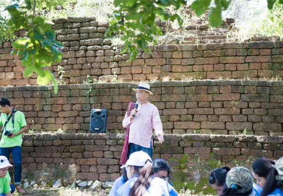 คณะวิทยาศาสตร์และเทคโนโลยีเข้าร่วมโครงการศึกษาเส้นทางท่องเที่ยวเชิงอนุรักษ์ธรรมชาติและศิลปกรรมมรดกโลกจังหวัดกำแพงเพชร