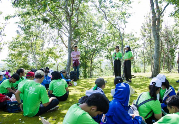 คณะวิทยาศาสตร์และเทคโนโลยีเข้าร่วมโครงการศึกษาเส้นทางท่องเที่ยวเชิงอนุรักษ์ธรรมชาติและศิลปกรรมมรดกโลกจังหวัดกำแพงเพชร