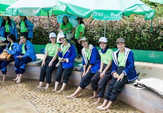 คณะวิทยาศาสตร์และเทคโนโลยีเข้าร่วมโครงการศึกษาเส้นทางท่องเที่ยวเชิงอนุรักษ์ธรรมชาติและศิลปกรรมมรดกโลกจังหวัดกำแพงเพชร