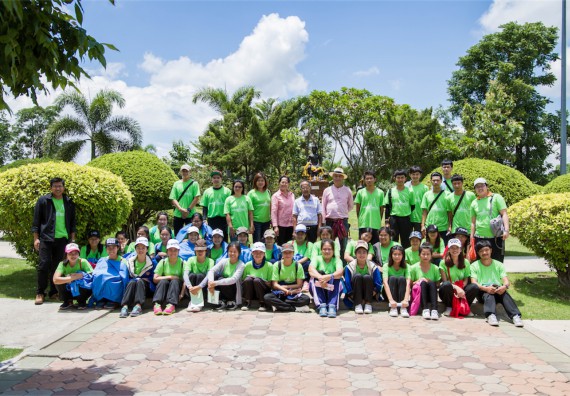 คณะวิทยาศาสตร์และเทคโนโลยีเข้าร่วมโครงการศึกษาเส้นทางท่องเที่ยวเชิงอนุรักษ์ธรรมชาติและศิลปกรรมมรดกโลกจังหวัดกำแพงเพชร