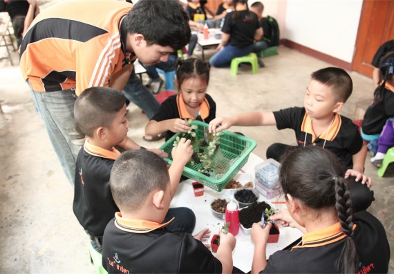 คณะวิทยาศาสตร์และเทคโนโลยี ได้จัดกิจกรรมค่ายวิทยาศาสตร์โรงเรียนสาธิตฯ ระดับชั้นประถมศึกษา ปีที่1-3