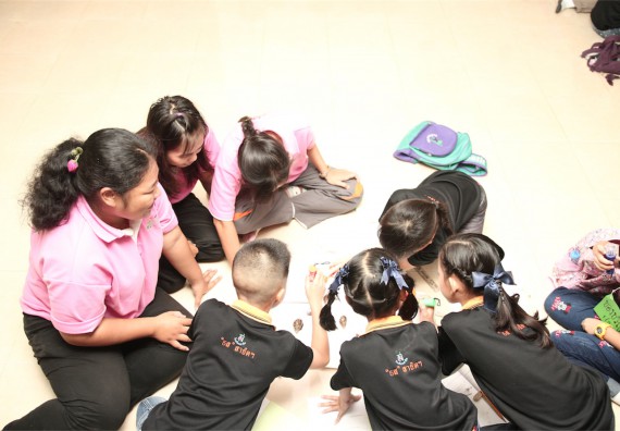 คณะวิทยาศาสตร์และเทคโนโลยี ได้จัดกิจกรรมค่ายวิทยาศาสตร์โรงเรียนสาธิตฯ ระดับชั้นประถมศึกษา ปีที่1-3