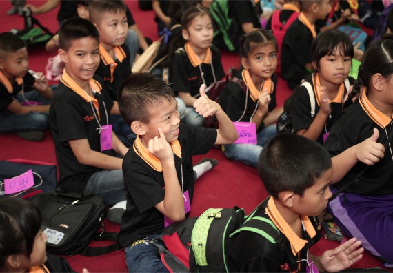 คณะวิทยาศาสตร์และเทคโนโลยี ได้จัดกิจกรรมค่ายวิทยาศาสตร์โรงเรียนสาธิตฯ ระดับชั้นประถมศึกษา ปีที่1-3