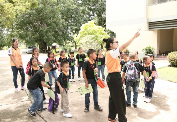 คณะวิทยาศาสตร์และเทคโนโลยี ได้จัดกิจกรรมค่ายวิทยาศาสตร์โรงเรียนสาธิตฯ ระดับชั้นประถมศึกษา ปีที่1-3