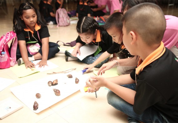 คณะวิทยาศาสตร์และเทคโนโลยี ได้จัดกิจกรรมค่ายวิทยาศาสตร์โรงเรียนสาธิตฯ ระดับชั้นประถมศึกษา ปีที่1-3