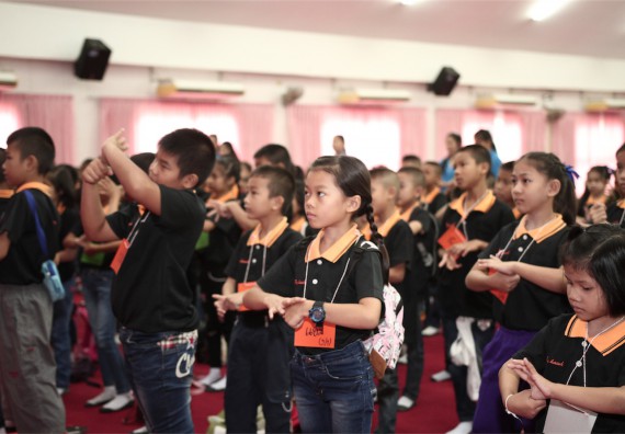 คณะวิทยาศาสตร์และเทคโนโลยี ได้จัดกิจกรรมค่ายวิทยาศาสตร์โรงเรียนสาธิตฯ ระดับชั้นประถมศึกษา ปีที่1-3