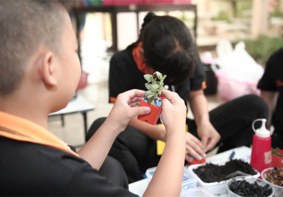 คณะวิทยาศาสตร์และเทคโนโลยี ได้จัดกิจกรรมค่ายวิทยาศาสตร์โรงเรียนสาธิตฯ ระดับชั้นประถมศึกษา ปีที่1-3