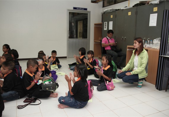 คณะวิทยาศาสตร์และเทคโนโลยี ได้จัดกิจกรรมค่ายวิทยาศาสตร์โรงเรียนสาธิตฯ ระดับชั้นประถมศึกษา ปีที่1-3