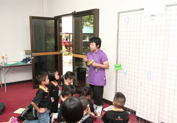 คณะวิทยาศาสตร์และเทคโนโลยี ได้จัดกิจกรรมค่ายวิทยาศาสตร์โรงเรียนสาธิตฯ ระดับชั้นประถมศึกษา ปีที่1-3