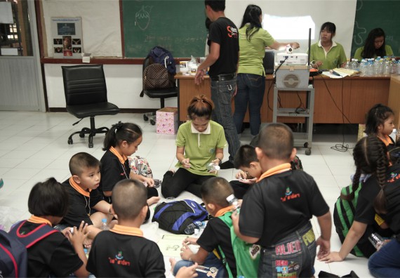 คณะวิทยาศาสตร์และเทคโนโลยี ได้จัดกิจกรรมค่ายวิทยาศาสตร์โรงเรียนสาธิตฯ ระดับชั้นประถมศึกษา ปีที่1-3