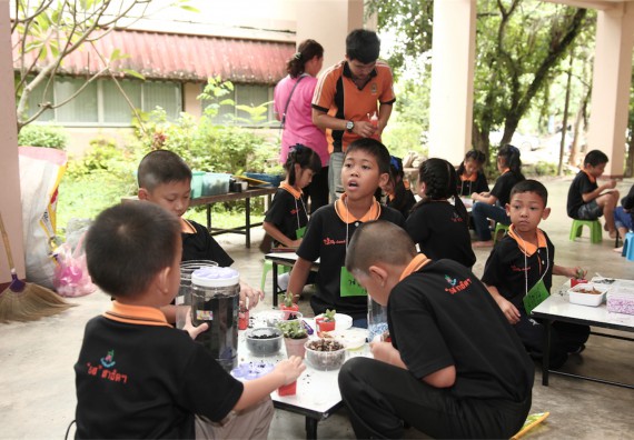 คณะวิทยาศาสตร์และเทคโนโลยี ได้จัดกิจกรรมค่ายวิทยาศาสตร์โรงเรียนสาธิตฯ ระดับชั้นประถมศึกษา ปีที่1-3