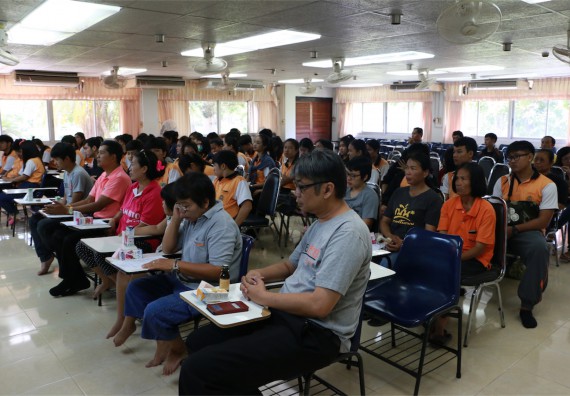 คณะวิทยาศาสตร์และเทคโนโลยี เข้าร่วมจัดกิจกรรมการเผชิญเหตุอัคคีภัยในสถานศึกษา