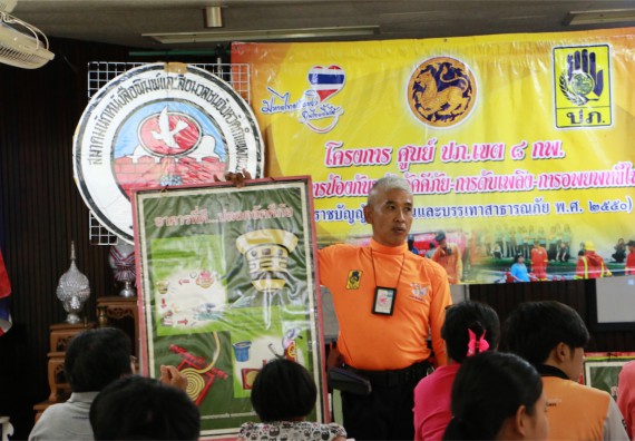 คณะวิทยาศาสตร์และเทคโนโลยี เข้าร่วมจัดกิจกรรมการเผชิญเหตุอัคคีภัยในสถานศึกษา