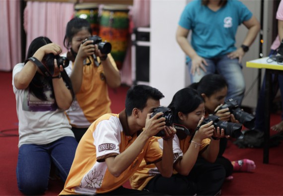 สโมสรนักศึกษาคณะวิทยาศาสตร์และเทคโนโลยี จัดอบรมเชิงปฏิบัติการ เรื่อง การถ่ายภาพ