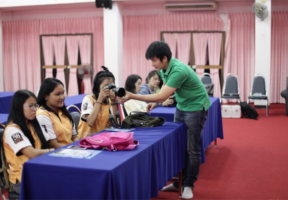 สโมสรนักศึกษาคณะวิทยาศาสตร์และเทคโนโลยี จัดอบรมเชิงปฏิบัติการ เรื่อง การถ่ายภาพ