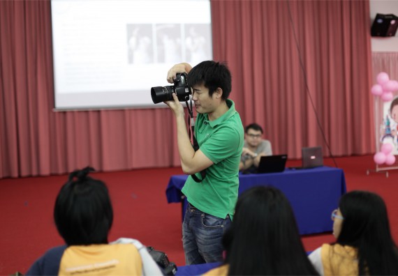 สโมสรนักศึกษาคณะวิทยาศาสตร์และเทคโนโลยี จัดอบรมเชิงปฏิบัติการ เรื่อง การถ่ายภาพ