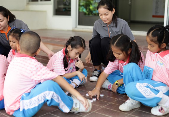 คณะวิทยาศาสตร์และเทคโนโลยี จัดกิจกรรม ค่าย MATH JUNIOR โรงเรียนอนุบาลกำแพงเพชร