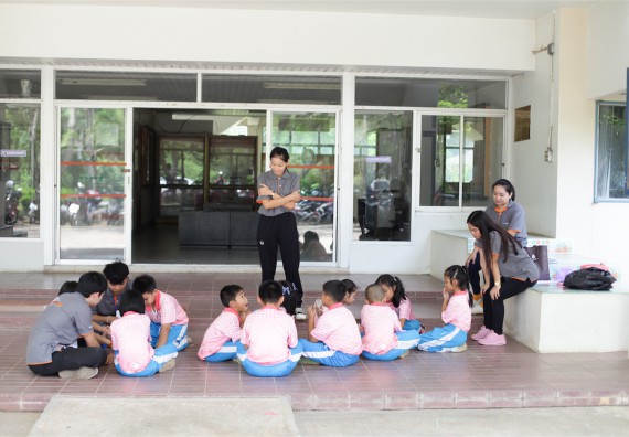 คณะวิทยาศาสตร์และเทคโนโลยี จัดกิจกรรม ค่าย MATH JUNIOR โรงเรียนอนุบาลกำแพงเพชร