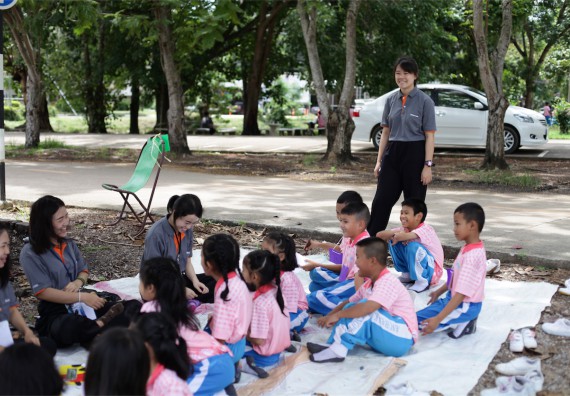 คณะวิทยาศาสตร์และเทคโนโลยี จัดกิจกรรม ค่าย MATH JUNIOR โรงเรียนอนุบาลกำแพงเพชร