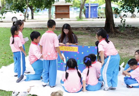 คณะวิทยาศาสตร์และเทคโนโลยี จัดกิจกรรม ค่าย MATH JUNIOR โรงเรียนอนุบาลกำแพงเพชร