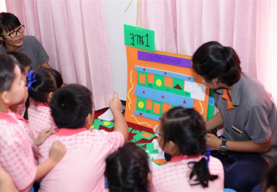 คณะวิทยาศาสตร์และเทคโนโลยี จัดกิจกรรม ค่าย MATH JUNIOR โรงเรียนอนุบาลกำแพงเพชร