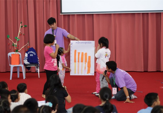 คณะวิทยาศาสตร์และเทคโนโลยี จัดกิจกรรม ค่าย MATH JUNIOR โรงเรียนอนุบาลกำแพงเพชร