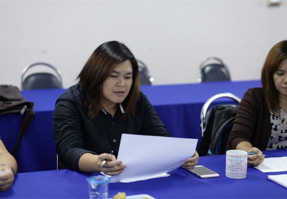 คณะวิทยาศาสตร์และเทคโนโลยี แต่งตั้งคณะกรรมการเพื่อสัมภาษณ์ทุนการศึกษา คุณวาสนา