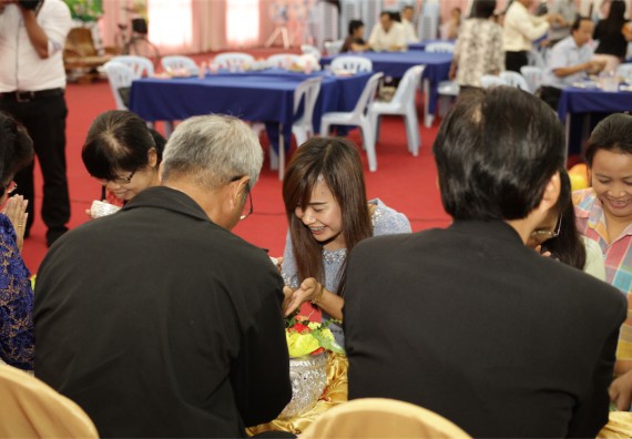 ร้อยดวงใจ สายใยผูกพัน 2559 มุทิตาจิต คณะวิทยาศาสตร์และเทคโนโลยี 