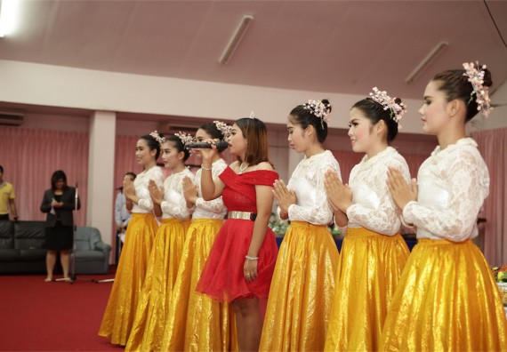 ร้อยดวงใจ สายใยผูกพัน 2559 มุทิตาจิต คณะวิทยาศาสตร์และเทคโนโลยี 