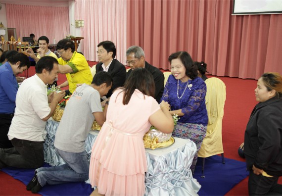 ร้อยดวงใจ สายใยผูกพัน 2559 มุทิตาจิต คณะวิทยาศาสตร์และเทคโนโลยี 