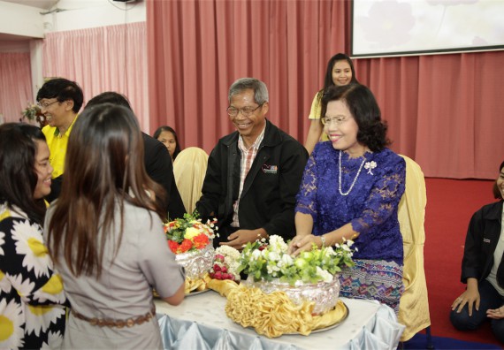 ร้อยดวงใจ สายใยผูกพัน 2559 มุทิตาจิต คณะวิทยาศาสตร์และเทคโนโลยี 