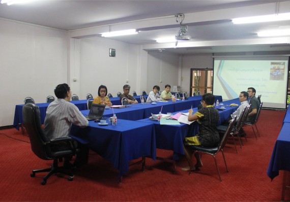 คณะวิทยาศาสตร์และเทคโนโลยี จัดการอบรมเชิงปฏิบัติการ เรื่อง กระตุ้นหนุนเสริมการจัดทำผลงานวิชาการ