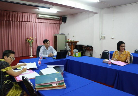 คณะวิทยาศาสตร์และเทคโนโลยี จัดการอบรมเชิงปฏิบัติการ เรื่อง กระตุ้นหนุนเสริมการจัดทำผลงานวิชาการ