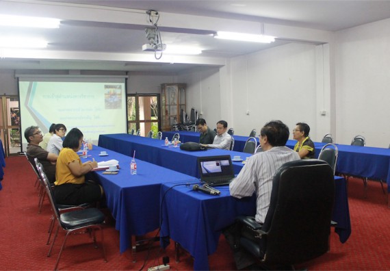 คณะวิทยาศาสตร์และเทคโนโลยี จัดการอบรมเชิงปฏิบัติการ เรื่อง กระตุ้นหนุนเสริมการจัดทำผลงานวิชาการ