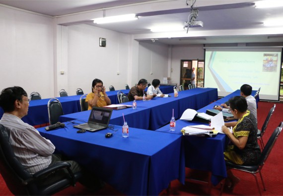 คณะวิทยาศาสตร์และเทคโนโลยี จัดการอบรมเชิงปฏิบัติการ เรื่อง กระตุ้นหนุนเสริมการจัดทำผลงานวิชาการ